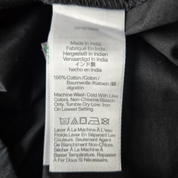 Madewell Puff-Sleeve Drop-Waist Midi Dress Size 00 NWT - Picture 7 of 7